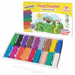 Պլաստիլին դասական ЮНЛАНДИЯ "ВЕСЁЛЫЙ ШМЕЛЬ", 18 գույն - ЮНЛАНДИЯ (SKU: 106432) - Image 3 of 18 | Zangezur Pro
