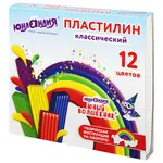 Պլաստիլին դասական ЮНЛАНДИЯ "ЮНЫЙ ВОЛШЕБНИК", 12 գույն - ЮНЛАНДИЯ (SKU: 106506) - Image 2 of 17 | Zangezur Pro