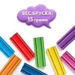Փափուկ պլաստիլին ЮНЛАНДИЯ "ВЕСЕЛЫЙ ШМЕЛЬ", 12 գույն - ЮНЛАНДИЯ (SKU: 106672) - Image 10 of 10 | Zangezur Pro