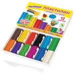 Փափուկ պլաստիլին ЮНЛАНДИЯ "ВЕСЕЛЫЙ ШМЕЛЬ", 12 գույն - ЮНЛАНДИЯ (SKU: 106672) - Image 3 of 10 | Zangezur Pro