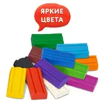 Փափուկ պլաստիլին ЮНЛАНДИЯ "ВЕСЕЛЫЙ ШМЕЛЬ", 12 գույն - ЮНЛАНДИЯ (SKU: 106672) - Image 8 of 10 | Zangezur Pro