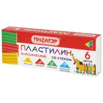 Պլաստիլին դասական ПИФАГОР "Веселая такса", 6 գույն - ПИФАГОР (SKU: 106674) - Image 2 of 9 | Zangezur Pro