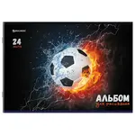Նկարչական ալբոմ A4, 24 թերթ, BRAUBERG, 203x288 մմ - BRAUBERG (SKU: 107106) - Image 5 of 7 | KapanStore