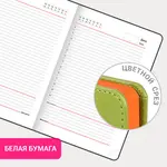 Չթվագրված օրագիր A5 BRAUBERG Rainbow (Կանաչ) - BRAUBERG (SKU: 111669) - Image 15 of 15 | Zangezur Pro