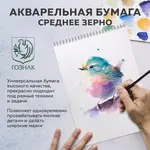 Ջրաներկի թուղթ A4 BRAUBERG ART CLASSIC «Յասամանագույն փունջ» (200 գ/մ², 40 թերթ) - BRAUBERG ART (SKU: 112321) - Image 14 of 16 | Zangezur Pro