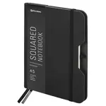 Նոթատետր A5 BRAUBERG NOTE soft-touch (Սև, 80 թերթ, վանդակավոր) - BRAUBERG (SKU: 113437) - Image 1 of 7 | Zangezur Pro
