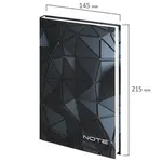 Չթվագրված օրագիր A5 STAFF "3D Triangles", 128 թերթ - STAFF (SKU: 113527) - Image 2 of 10 | Zangezur Pro