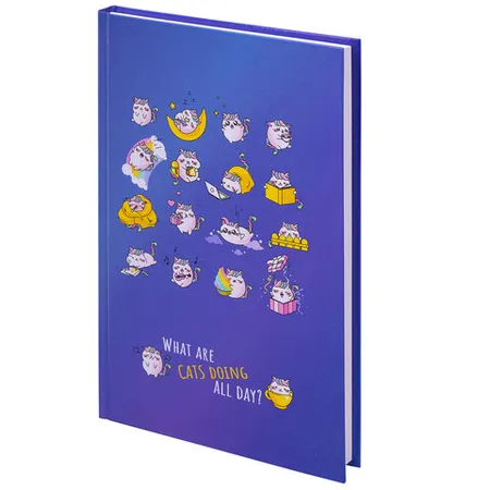 Նոթատետր A5 BRAUBERG KIDS «Ծիածանային կատուներ», 80 թերթ, վանդակավոր - BRAUBERG KIDS (SKU: 114417) | Zangezur Pro