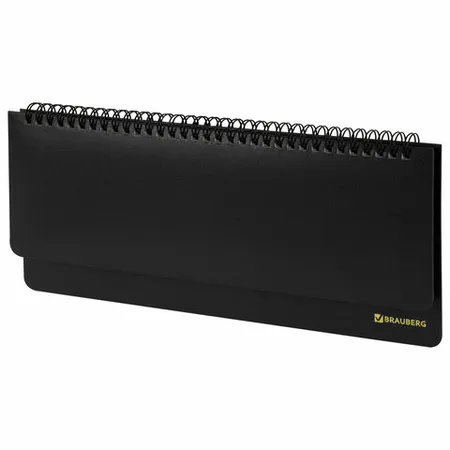 Չթվագռված սեղանի պլաներ BRAUBERG Select (Սև, 305x140 մմ) - BRAUBERG (SKU: 123797) | Zangezur Pro