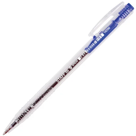 Գնդիկավոր գրիչ STAFF «Basic» BPR-245, կապույտ - STAFF (SKU: 142396) | KapanStore