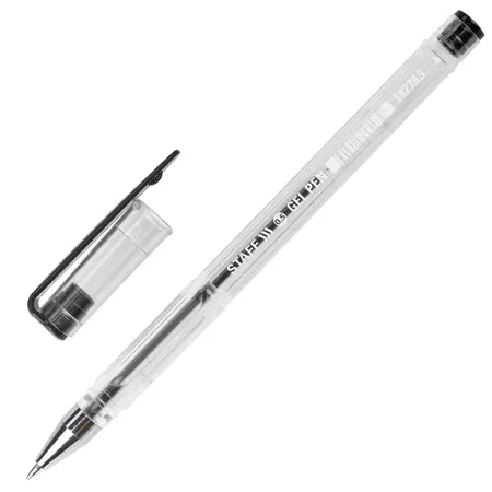 Գել գրիչ STAFF «Basic» GP-789, ՍԵՎ - STAFF (SKU: 142789) | KapanStore