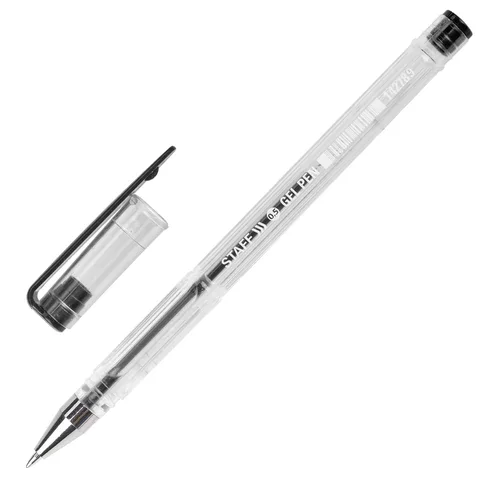 Գել գրիչ STAFF «Basic» GP-789, ՍԵՎ - STAFF (SKU: 142789) | KapanStore