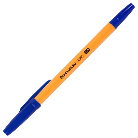 Գնդիկավոր կապույտ գրիչ BRAUBERG "ORANGE Line"  - BRAUBERG (SKU: 143331) | KapanStore