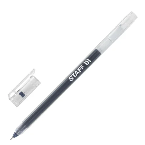 Գելային գրիչ STAFF Everyday (Սև) - STAFF (SKU: 143673) | Zangezur Pro