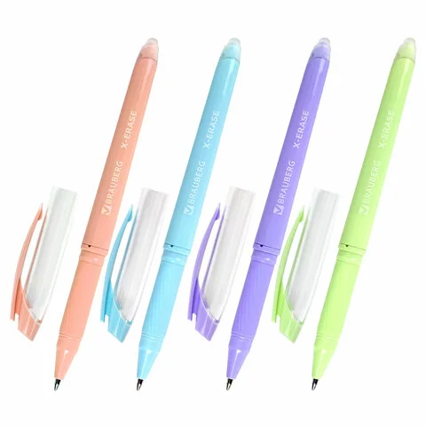 Ջնջվող գելային գրիչ BRAUBERG "X-Erase Pastel", Կապույտ - BRAUBERG (SKU: 143953) | Zangezur Pro