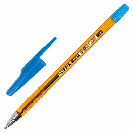Գնդիկավոր գրիչ STAFF "AA-927 Orange", Կապույտ - STAFF (SKU: 144075) | Zangezur Pro