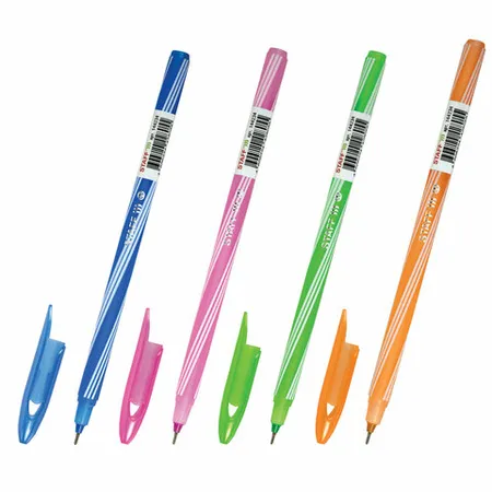 Գնդիկավոր յուղային գրիչ STAFF "Candy Neon", Կապույտ - STAFF (SKU: 144234) | Zangezur Pro