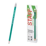 Սև գրաֆիտային մատիտ STAFF Everyday ռետինով (Կանաչ) - STAFF (SKU: 180963) - Image 1 of 10 | Zangezur Pro