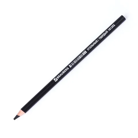 Ածխային մատիտ BRAUBERG ART Classic, պինդ - BRAUBERG ART (SKU: 181292) | Zangezur Pro