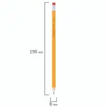 Հասարակ մատիտներ ռետինով HB STAFF - STAFF (SKU: 181882) - Image 5 of 11 | Zangezur Pro