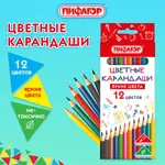 Գունավոր մատիտներ PIFAGOR EKO "Classic" (12 գույն) - ПИФАГОР (SKU: 182048) - Image 7 of 7 | Zangezur Pro