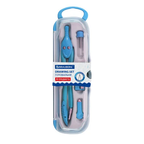 Գծագրական հավաքածու BRAUBERG Modern (4 կտոր) - BRAUBERG (SKU: 210664) | Zangezur Pro