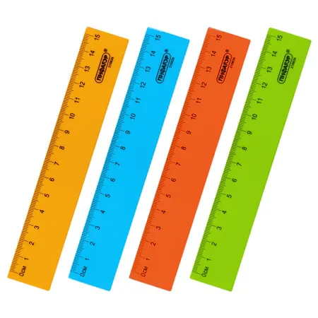 Պլաստիկ քանոն 15 սմ PIFAGOR Neon - ПИФАГОР (SKU: 210826) | Zangezur Pro
