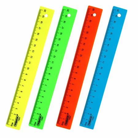 Պլաստիկ քանոն 20 սմ PIFAGOR Neon (Տեսականի) - ПИФАГОР (SKU: 210830) | Zangezur Pro
