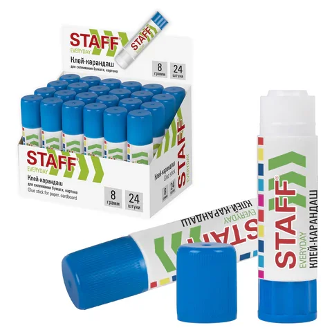 Սոսնձամատիտ STAFF Everyday (8 գ) - STAFF (SKU: 220374) | Zangezur Pro