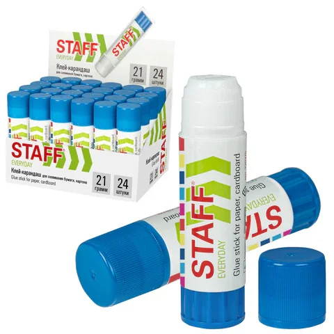 Սոսնձամատիտ STAFF Everyday (21 գ) - STAFF (SKU: 220375) | Zangezur Pro