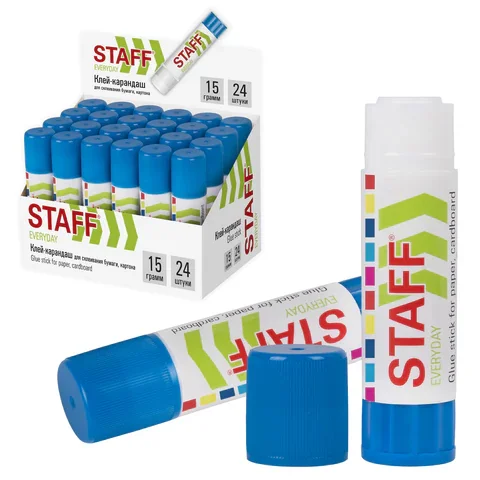 Սոսնձամատիտ STAFF Everyday (15 գ) - STAFF (SKU: 221132) | Zangezur Pro