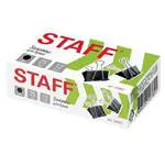 Թղթի սեղմակներ STAFF Everyday (Սև, 25 մմ) - STAFF (SKU: 224607) - Image 2 of 9 | Zangezur Pro
