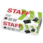 Թղթի սեղմակներ STAFF Everyday (32 մմ, սև) - STAFF (SKU: 224608) - Image 2 of 9 | Zangezur Pro