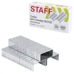 Կարիչի ամրակներ STAFF №24/6 (1000 հատ) - STAFF (SKU: 224798) - Image 1 of 6 | Zangezur Pro