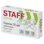 Գրասենյակային ցինկապատ ամրակներ STAFF Everyday (28 մմ) - STAFF (SKU: 224799) - Image 2 of 7 | Zangezur Pro