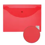 Թղթապանակ-ծրար կոճակով STAFF A4 (Կարմիր) - STAFF (SKU: 225172) - Image 6 of 8 | Zangezur Pro