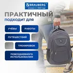 Ունիվերսալ ուսապարկ BRAUBERG High School "Осень" - BRAUBERG (SKU: 225518) - Image 11 of 20 | Zangezur Pro