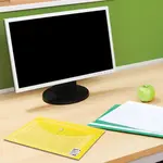 STAFF A4 կոճակով թղթապանակ (Դեղին) - STAFF (SKU: 226031) - Image 7 of 8 | Zangezur Pro