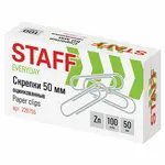 Ցինկապատ մեծ ամրակներ STAFF Everyday (50 մմ, 100 հատ) - STAFF (SKU: 226755) - Image 2 of 7 | Zangezur Pro