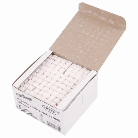 Սպիտակ քառակուսի կավիճ YOUNLANDIA, 100 հատ - ЮНЛАНДИЯ (SKU: 229070) | Zangezur Pro