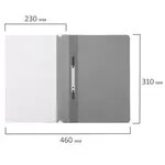 Պլաստիկե արագակար STAFF Standard, A4 (Մոխրագույն) - STAFF (SKU: 229238) - Image 9 of 11 | Zangezur Pro