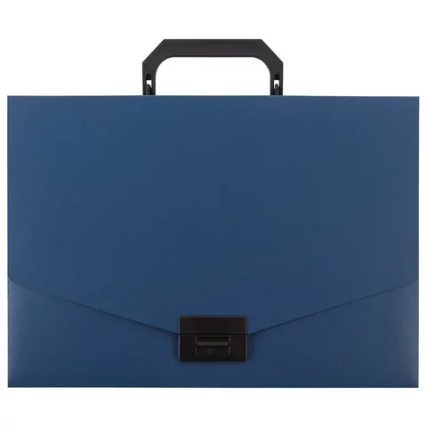 Պլաստիկ պորտֆել STAFF A4 (Կապույտ) - STAFF (SKU: 229240) | Zangezur Pro