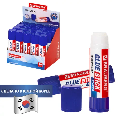 Սոսնձամատիտ BRAUBERG Super (15 գ) - BRAUBERG (SKU: 229541) | Zangezur Pro