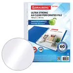 Ծակոտկեն ֆայլ-թղթապանակներ A4 BRAUBERG Extra 600 - BRAUBERG (SKU: 229665) - Image 1 of 12 | Zangezur Pro