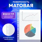 Պերֆորացված ֆայլեր A4 BRAUBERG Extra 900 (Մատային) - BRAUBERG (SKU: 229669) - Image 9 of 11 | Zangezur Pro