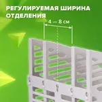 Փաստաթղթերի ուղղահայաց դարակաշար STAFF Division (Մոխրագույն, 3 բաժին) - STAFF (SKU: 237294) - Image 10 of 11 | Zangezur Pro