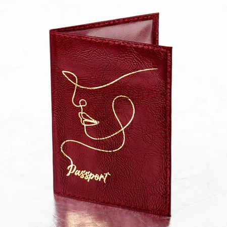 Անձնագրի կաշվե պատյան BRAUBERG Impression (Կարմիր) - BRAUBERG (SKU: 238211) | Zangezur Pro