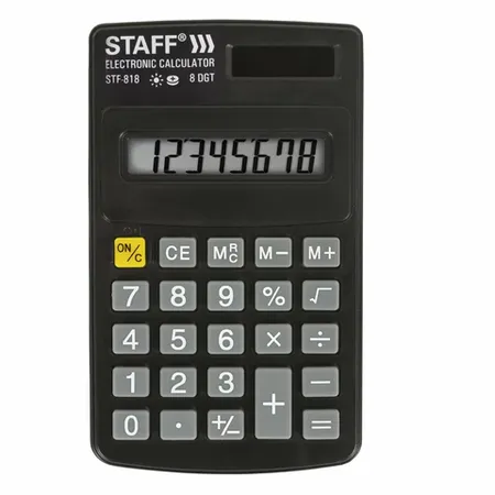 Գրպանի հաշվիչ STAFF STF-818 - STAFF (SKU: 250142) | KapanStore