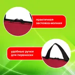 Բռնակներով և շղթայով թղթապանակ-պայուսակ STAFF EVERYDAY, A4 (Բորդո) - STAFF (SKU: 270738) - Image 7 of 10 | Zangezur Pro