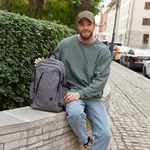 Ունիվերսալ ուսապարկ նոթբուքի համար BRAUBERG URBAN Charge (Մոխրագույն) - BRAUBERG (SKU: 271655) - Image 20 of 21 | Zangezur Pro